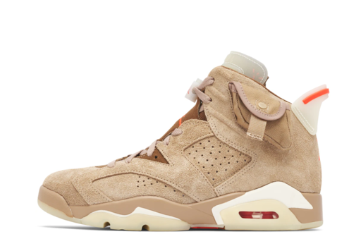 Air Jordan x Travis Scott Retro 6 'British Khaki' (2021)