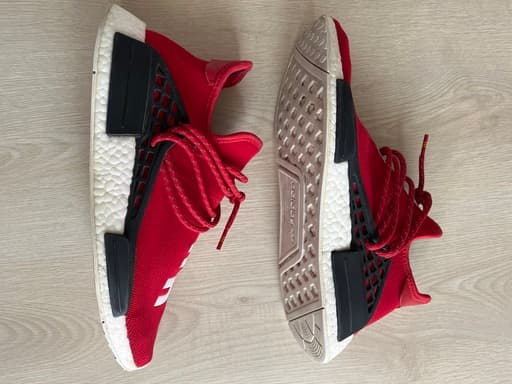 Adidas x Pharrell NMD HU Human Race Scarlet Red