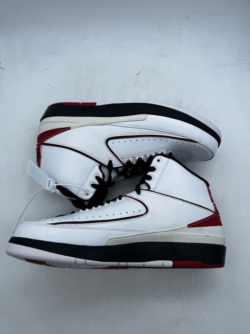 Air Jordan Nike AJ II 2 Retro QF White Varisty Red (2010) New With Defect