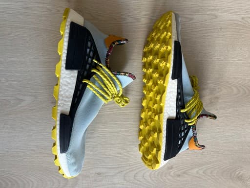 Adidas x Pharrell Williams NMD HU 'Inspiration Pack' Clear Sky