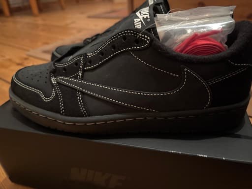 Air Jordan x Travis Scott 1 Low OG 'Black Phantom' (2022)