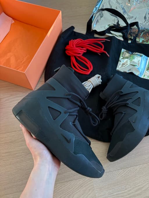 Nike Air Fear of God 1 Triple Black (2020)