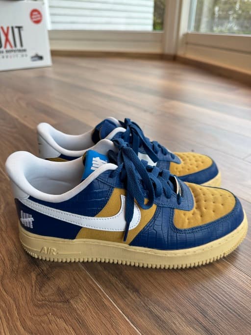 Nike x Undefeated Air Force 1 Low 'Dunk vs AF1' Blue Croc (2021)