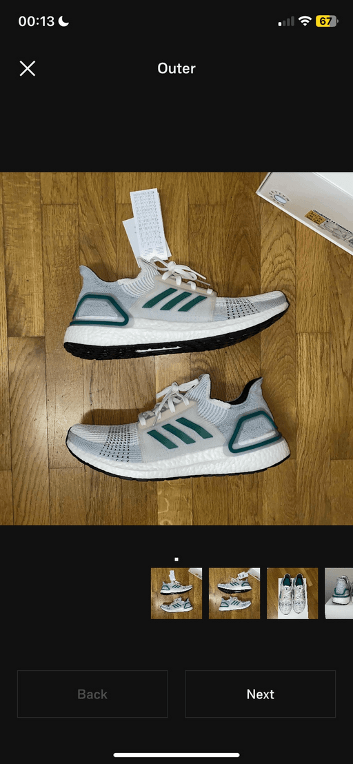 Adidas Ultra Boost 2019 White Green (2019)