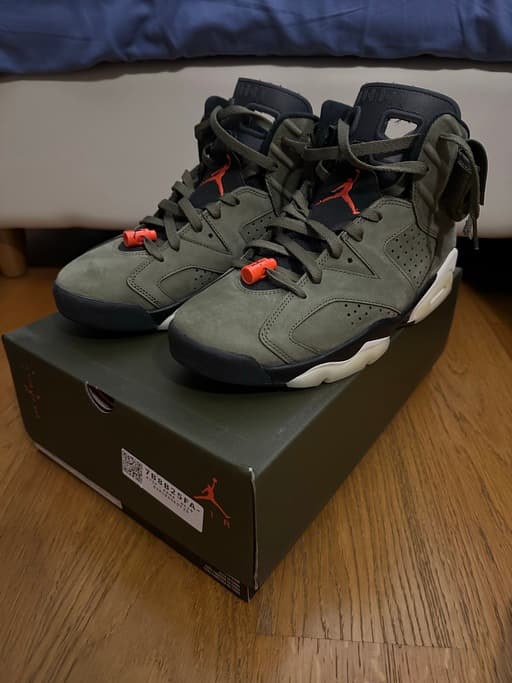 Air Jordan x Travis Scott 6 'Medium Olive' (2019)