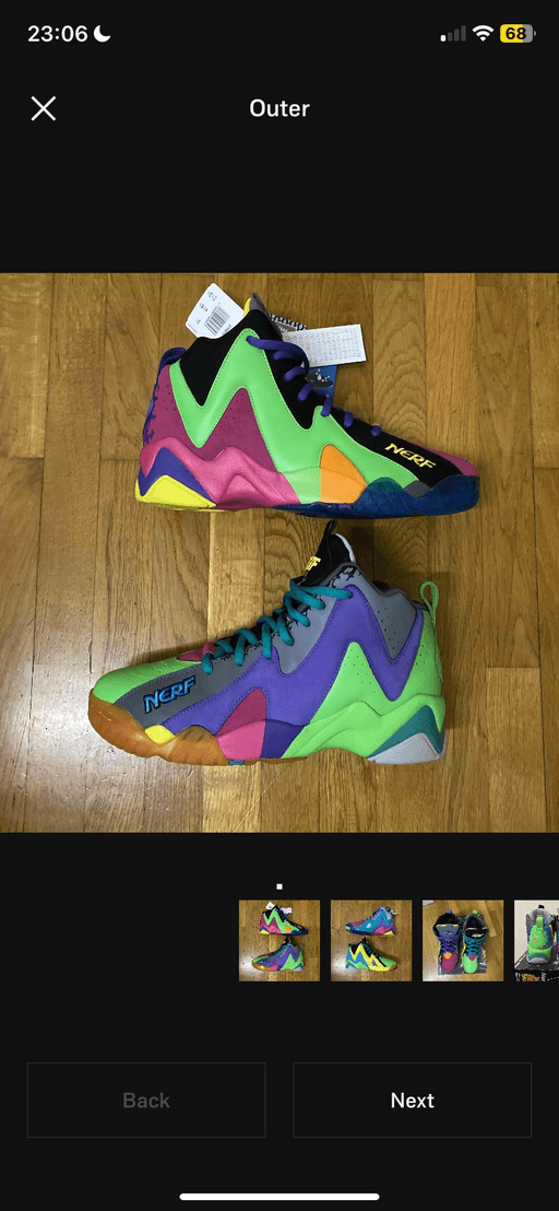 Reebok Kamikaze II 'NERF NERFOOP' (2021)