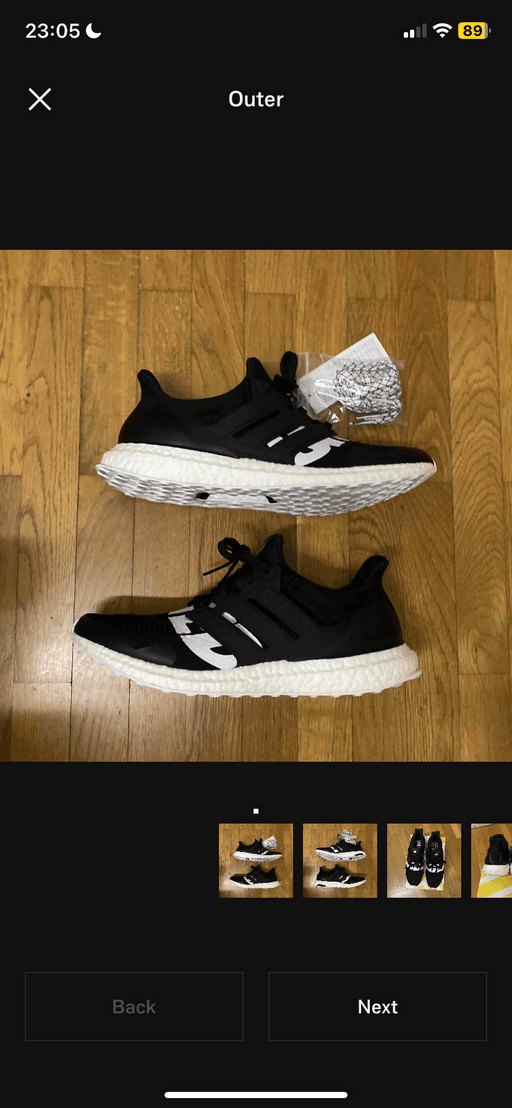 Adidas x Undefeated Ultra Boost 4.0 UNDFTD Core Black