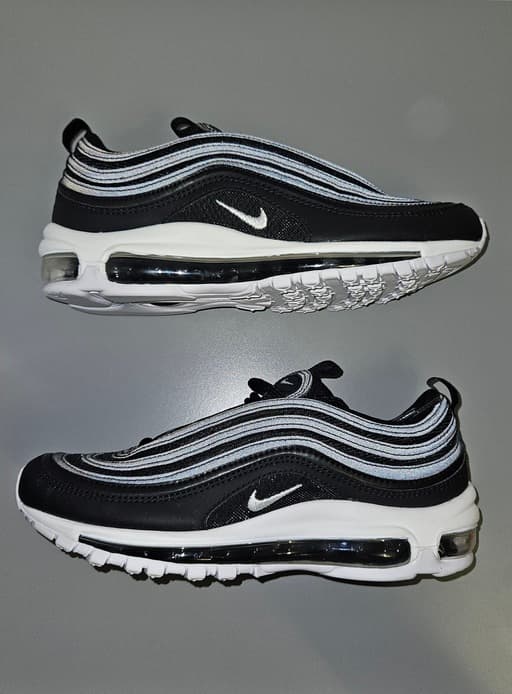 Nike Air Max 97 Black/White White Swoosh