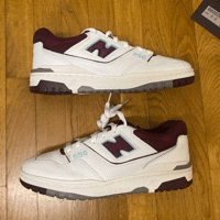 New Balance 550 'White Bordeaux Red Grey' (2021)
