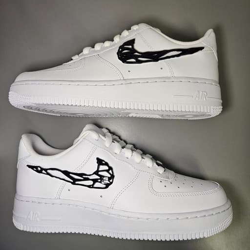 Nike Air Force 1 Low WMNS 'Liquid Metal Swoosh Metallic Rose Gold'