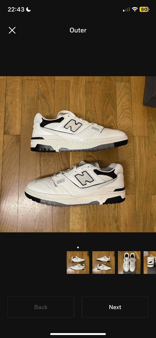 New Balance 550 'Cream Black' (2022)