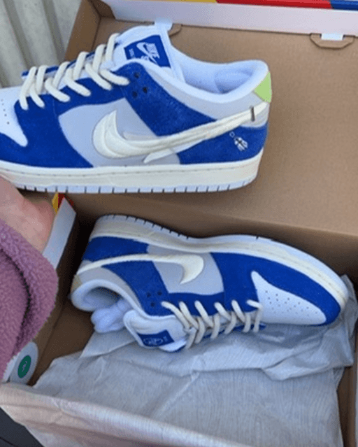 Nike SB x Fly Streetwear Dunk Low Pro 'Game Royal' (2023)