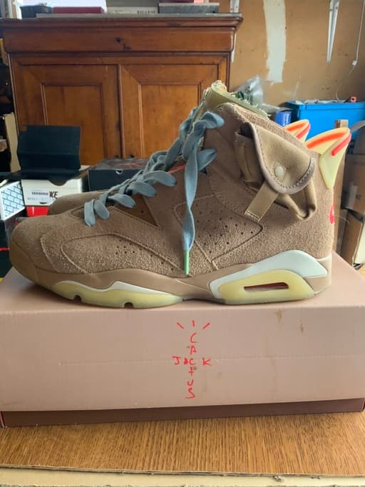 Air Jordan x Travis Scott Retro 6 'British Khaki' (2021)