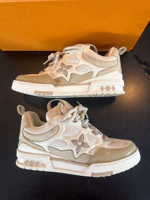 Louis Vuitton LV Skate Sneaker Beige