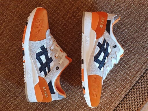 Asics x AFEW x Beams Gel-Lyte III GL 3 'Orange Koi' (2018)