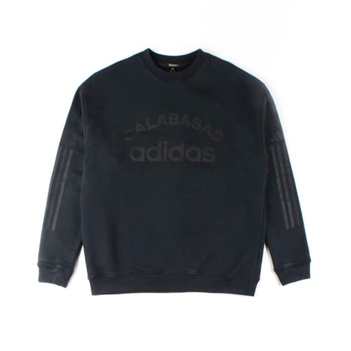 Yeezy Calabasas Crewneck Sweatshirt Black