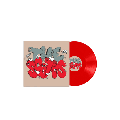 Kaws x Travis Scott The Scotts Vinyl II 12" Red (SS20)