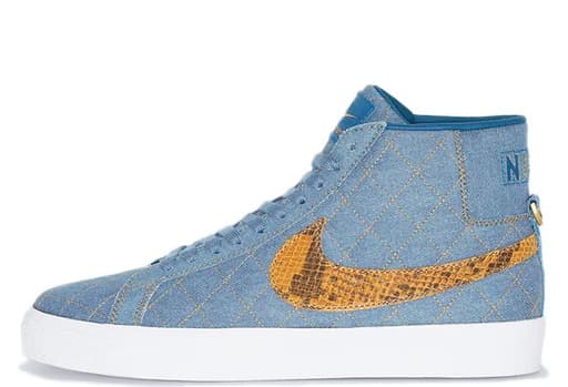 Nike SB Blazer x Supreme Mid Denim Blue (2022)