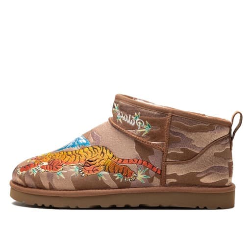 UGG x Palace Classic Ultra Mini Boot 'Chestnut Camo' (2024)