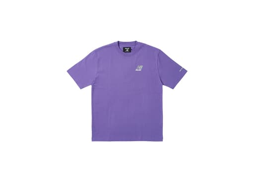 Palace x New Balance Logo T-Shirt Purple (SS23)