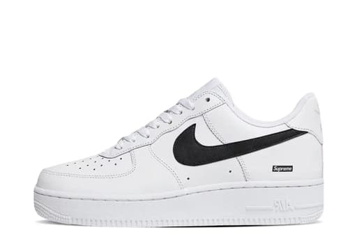 Nike x Supreme Air Force 1 Low 'White Black' (2025)