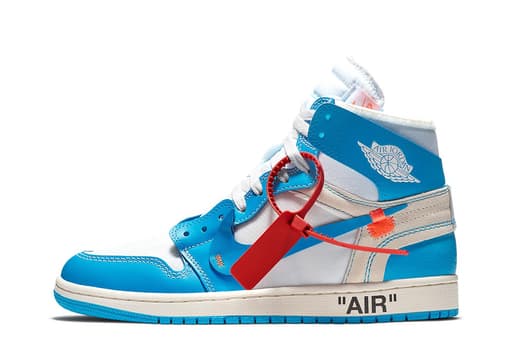 Air Jordan x Off White 1 'Powder Blue' (UNC) (2018)