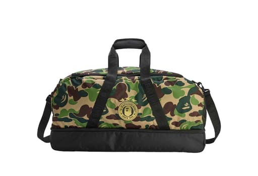 Adidas x BAPE Duffle Bag 'Green Camo' - 57L (2025)