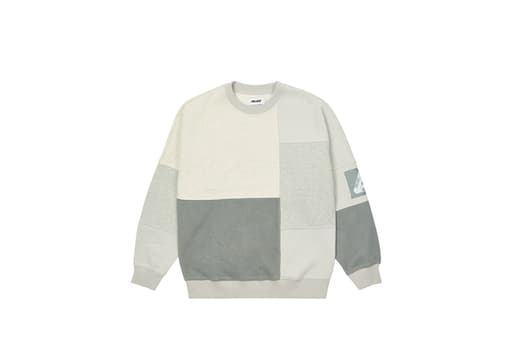 Palace Colour Block Crew Greys (SS22)