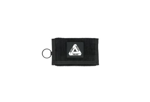Palace Corduroy Tri Wallet Black (FW23)