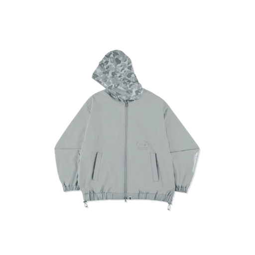 Bape x New Balance Shark Hoodie Jacket Grey (SS21)