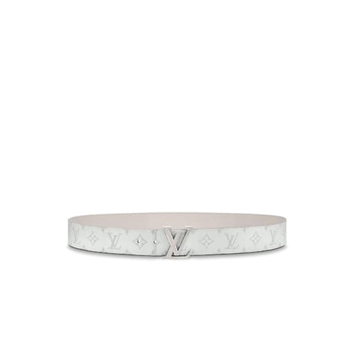 Luxury Louis Vuitton LV Initials 40mm Reversible Grey Belt (SS20)