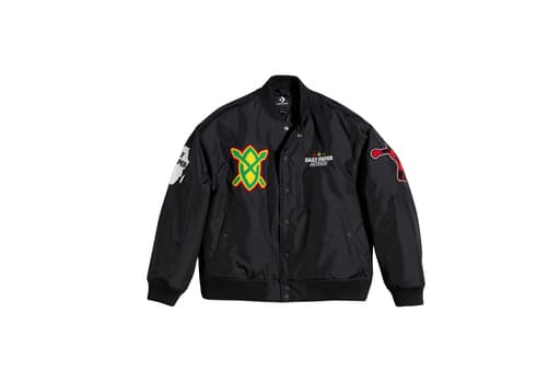 Converse x Daily Paper Stadium Jacket 'Black' (SS25)