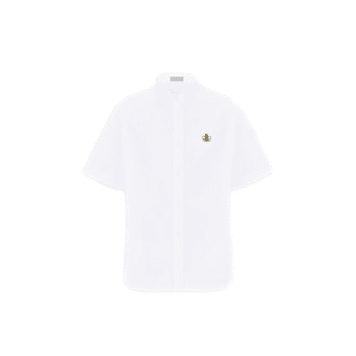 Kaws x Dior Bee Short Sleeve Shirt White (SS19)