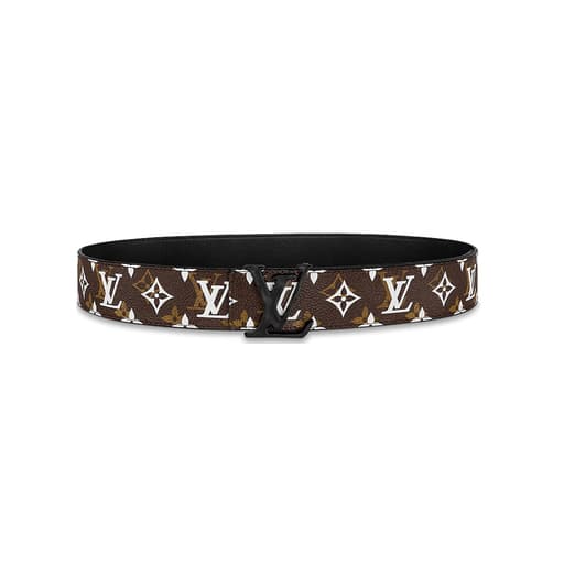 Luxury Louis Vuitton Shape 40mm Reversible Belt