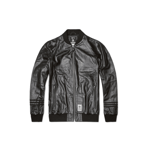 Adidas x Neighborhood Leather Tracktop Black
