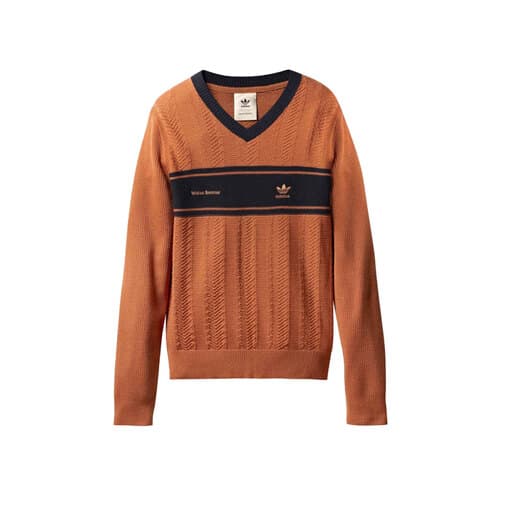 Adidas x Wales Bonner Long Sleeve Knit Sweater Orange (2021)