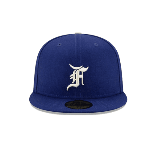 Fear Of God Essentials New Era 59Fifty 2020 World Series Patch Fitted Hat Dark Royal (FW21)