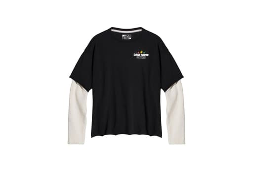 Converse x Daily Paper Thermal Tee 'Black' (2025)