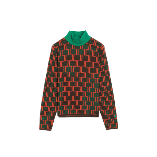 Adidas x Wales Bonner Knit R Turtle Neck Sweatshirt 'Multicolor' (2023)
