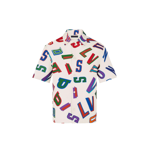 Louis Vuitton x NBA Basketball Letters Overshirt Beige (FW21)