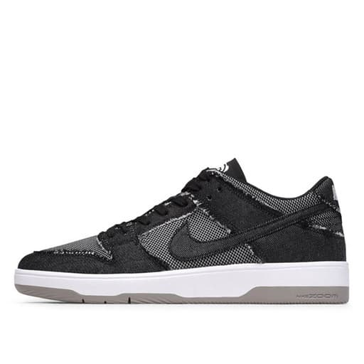 Nike x Medicom Toy Bearbrick Denim Zoom Dunk Low Elite QS Skateboarding
