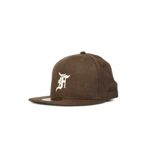 Fear Of God ESSENTIALS New Era Fitted Cap Brown/White (FW20)