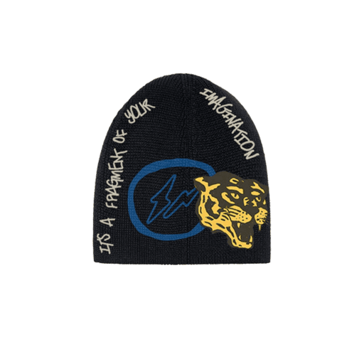Travis Scott Cactus Jack For Fragment Imagination Beanie Black (SS21)