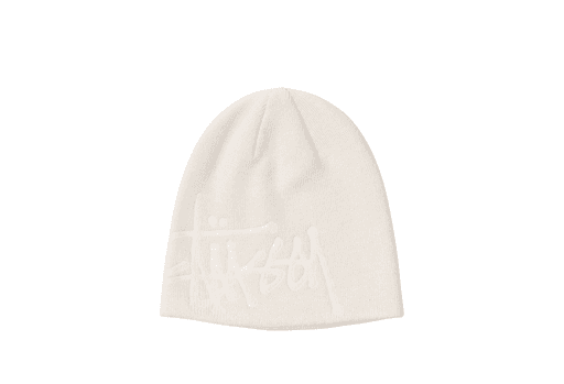 Stussy Debossed Basic Logo Beanie Bone (FW21)