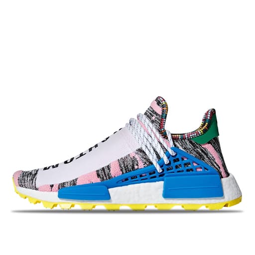 Adidas x Pharrell NMD HU Human Race Afro 'Solar Pack' Bright Blue
