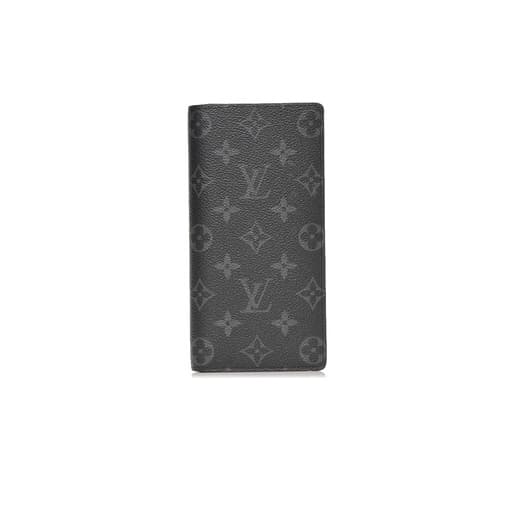 Louis Vuitton Wallet Brazza Monogram Eclipse Organizer Black