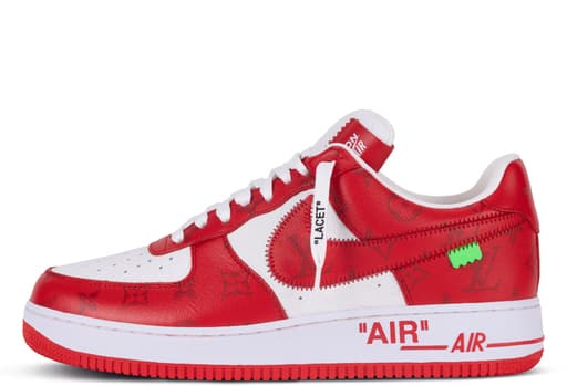 Nike Air Force 1 x Louis Vuitton Low By Virgil Abloh White Red (2022)