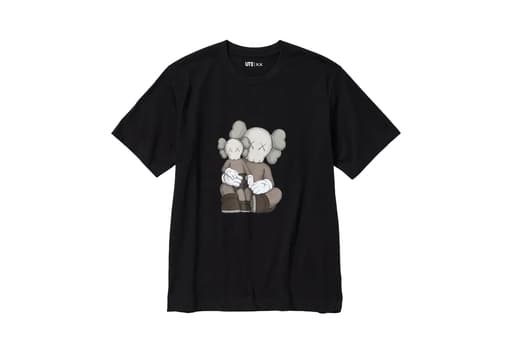 Kaws x Uniqlo UT GRAPHIC T-SHIRT Black (FW23)