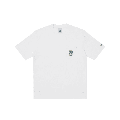 Palace x Reebok NPC Pocket T-Shirt White (SS21)