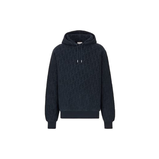 Dior Oversized Hoodie Oblique Navy Blue (2020)